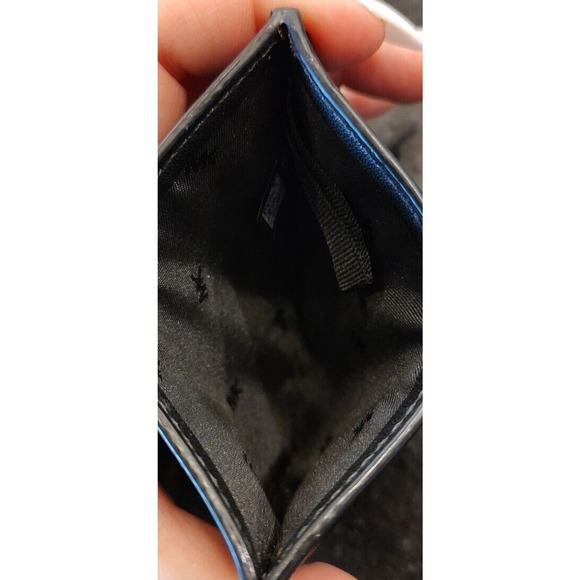 Michael Kors Card Holder Wallet Used Black/Red/White Used - Picture 8 of 9